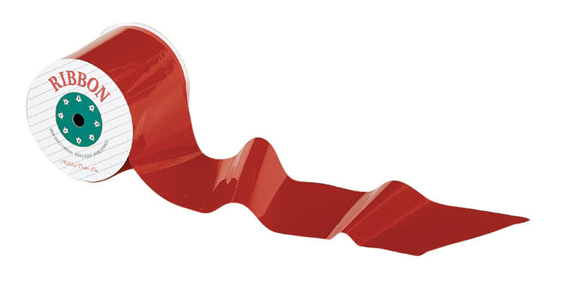 7121 - Red Poly Ribbon β Spooled, 3.5" x 75'