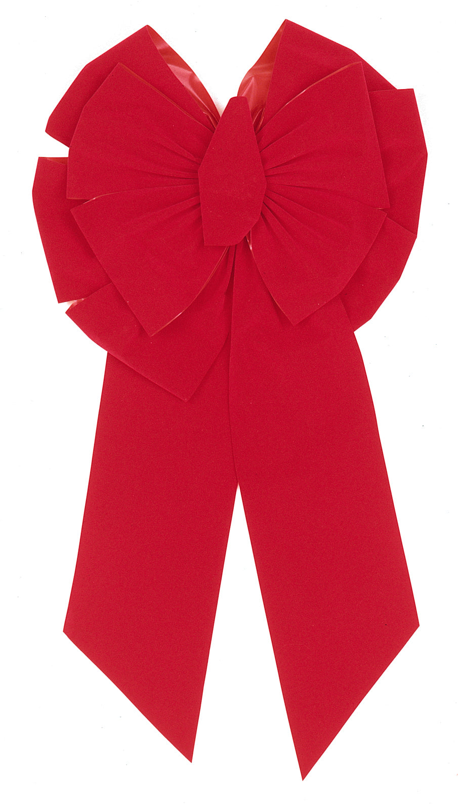 7367 - Red Velvet Deluxe Bow – 11 Loops, 24"x45"