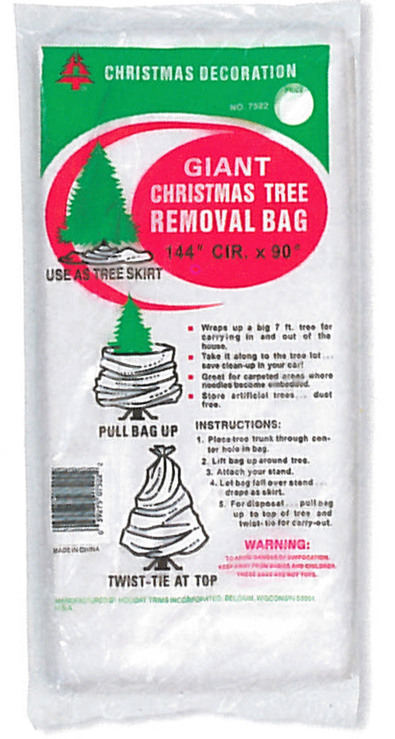 7522 - Tree Removal Bag – 3/4 Mil, 90" x 144"