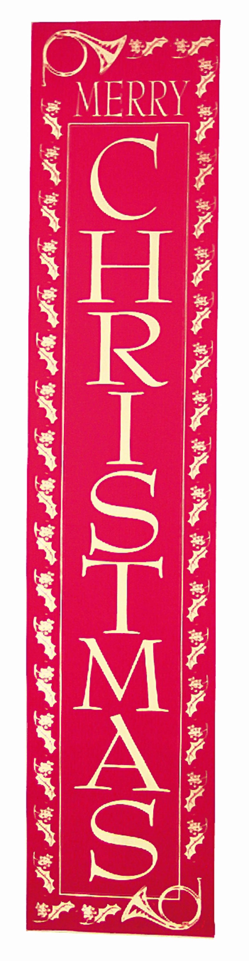 7566 - Merry Christmas Banner – 12.5"x60"
