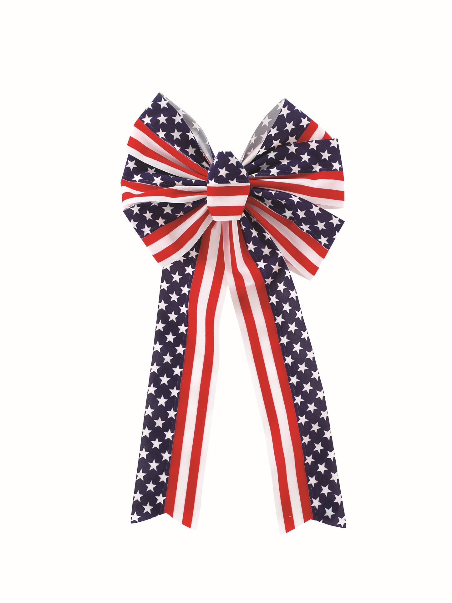 8246 Elegant Patriotic Bow – 7‑Loop, 14" x 28"