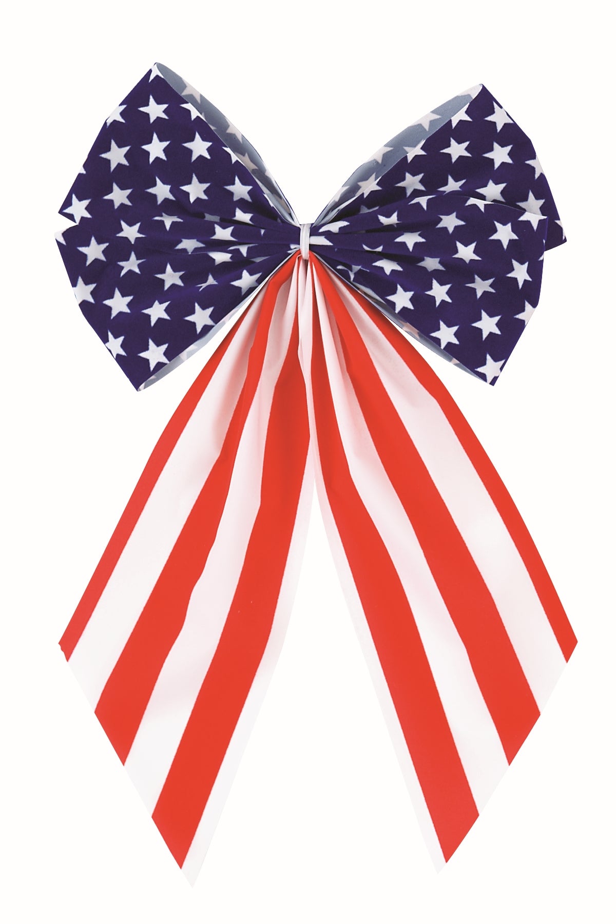 8315 Patriotic Velvet Bow – 4‑Loop, 11" x 16"
